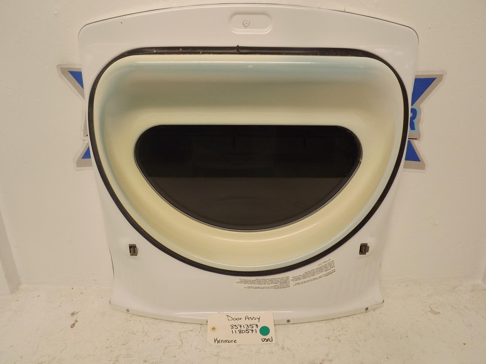 Kenmore Dryer 8571357 1180571 Door Assy Used Kenmore Dryer 8571357 1180571 Door Assy Used